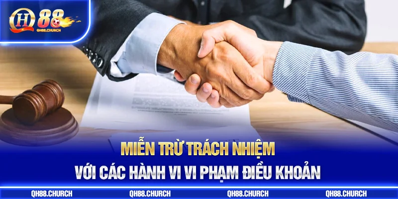 điều khoản miễn trừ trách nhiệm